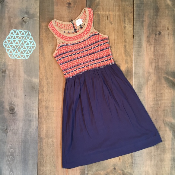 Anthropologie Dresses & Skirts - Anthropologie HD in Paris dress XS knitted top